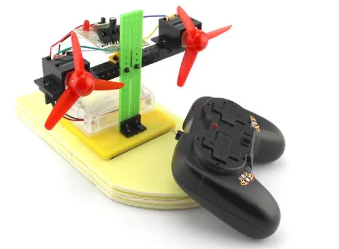 用太阳能设计电动小轮船玩具：绿色科技引领玩具新潮流